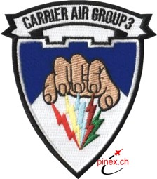 Bild von Carrier Air Group 3 US Navy Staffelabzeichen 